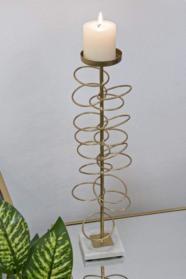 Candle Holder Rings Cm 14X13X50,5