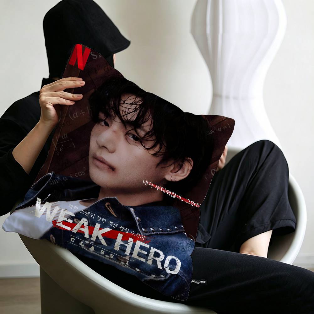 Movie WWeak Hero Class B Cushion Cover Polyester Sofa Cushions Decorative Throw Pillows Home Decoration Pillowcover