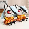Female Wolf Villain Boss Plush Toy Doll Helluva Boss Merch Soft Cute 30cm