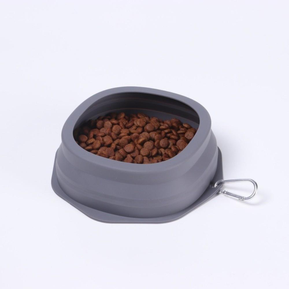 Prevent Overflow Silicone Pet Bowl Hanging Pet Food Dish Pet Water Bowl Pet Feeding Supplies