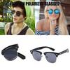 Fashion Metal Classic Driving Sunglasses Colorful Mirror Folding Sunglasses for Men and Women Foldable Portable Sunglasses