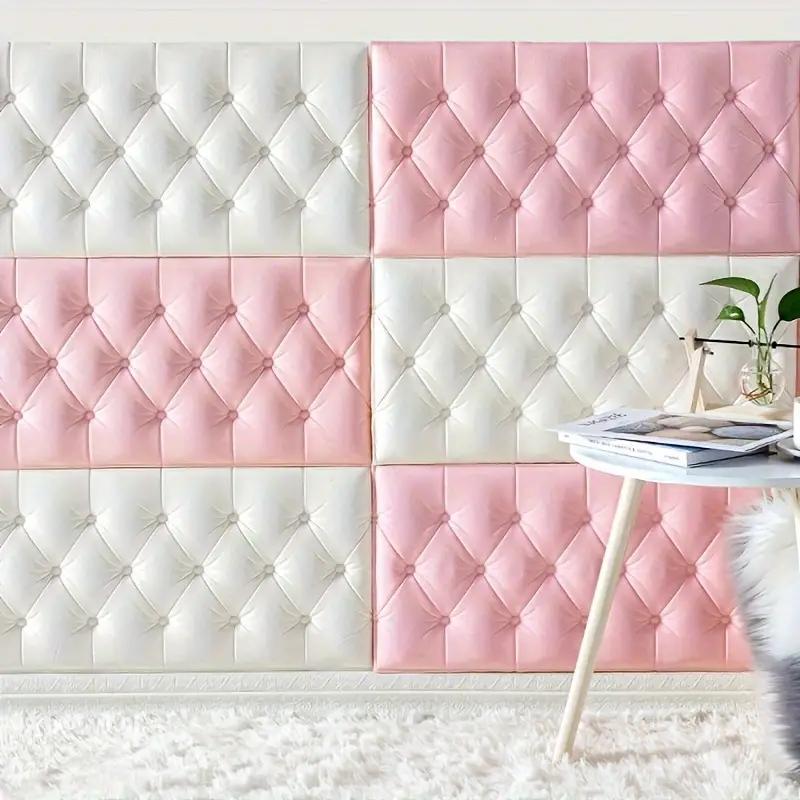 3D DIY Наклейки на стену Обои Самоклеящиеся Утолщенные Татами Противоударный Настенный Мат Накладка Детская Спальня Гостиная Водонепроницаемые