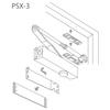 Nippon Door Check Manufacturing Nippon Door Check Manufacturing New Star Replacement Door Closer Silver Co., Ltd. Co., Ltd. PSX-3
