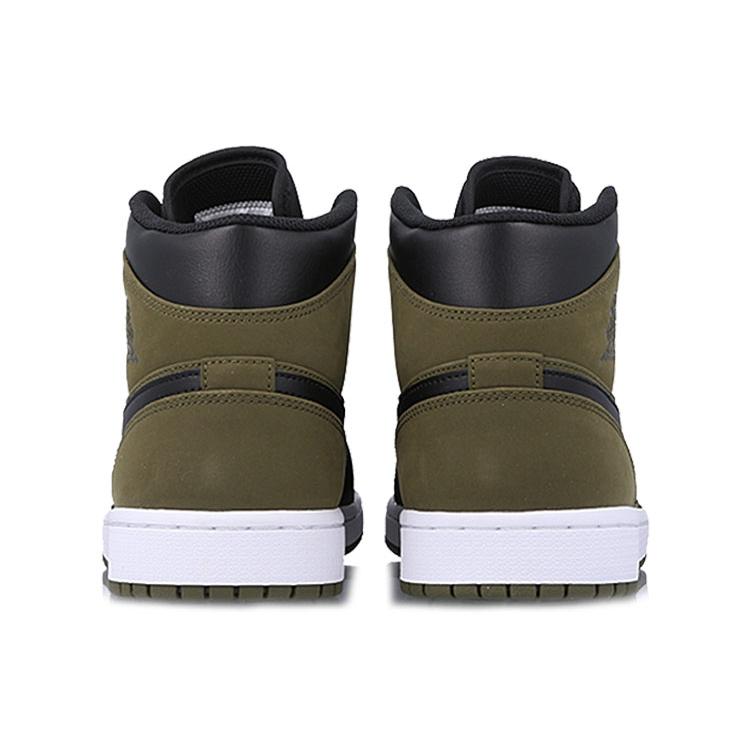 Jordan 1 Средний Оливковый Холст 554724-301