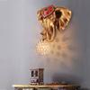 Elephant Wall Lamp Living Room Background Wall Hallway Bedroom Bedside Lamp Creative Decoration Wall Lamp