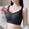 Женское нижнее белье большого размера, тонкий ультратонкий бюстгальтер с полной чашкой, против провисания груди, 100 кг.