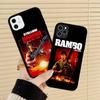1 шт. Чехол для телефона из фильма «Рэмбо: Первая кровь» для iPhone 17 16 15 14 13 Plus 12 11 Pro Max, чехлы из ПК+ТПУ, задняя крышка