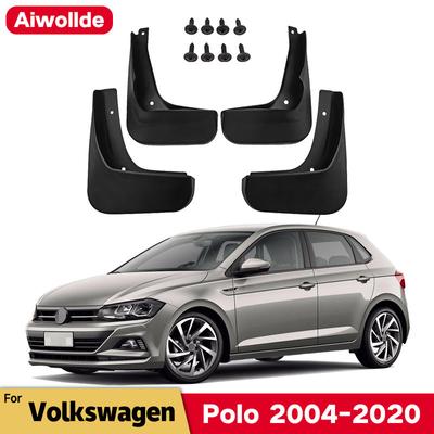 Брызговики для VW POLO 2004-хэтчбек Volkswagen брызговики крыло передние задние брызговики автомобиля