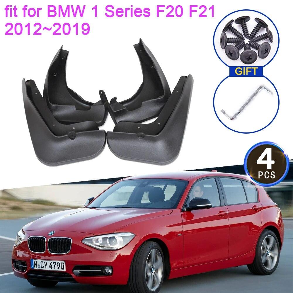 4x для BMW 1 серии F20 F21 2012 2013 2014 2015 2016 2017 2018 Брызговики Брызговики Аксессуары для передних крыльев