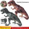 Большая модель динозавра Тираннозавр Рекс – Приземистый Орнамент Гигантозавра для Коллекции на Рабочий Стол