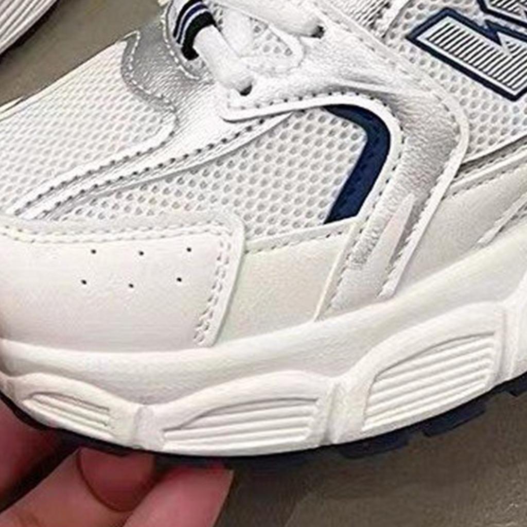 Fashionable Casual Sports Shoes For Children, Versatile, Thick Soled, Breathable, Lightweight, Running Shoes