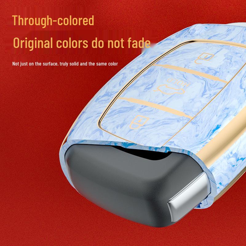 Современный чехол для ключа автомобиля для ix25, ix35, Sonata, Elantra, Mistra - Защитный чехол-сумка