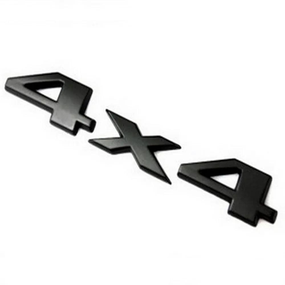 AUTCOAT 1Pcs 3D 4x4 Four Wheel Drive Car Sticker Logo Emblem Badge Decals Car Styling Accessories