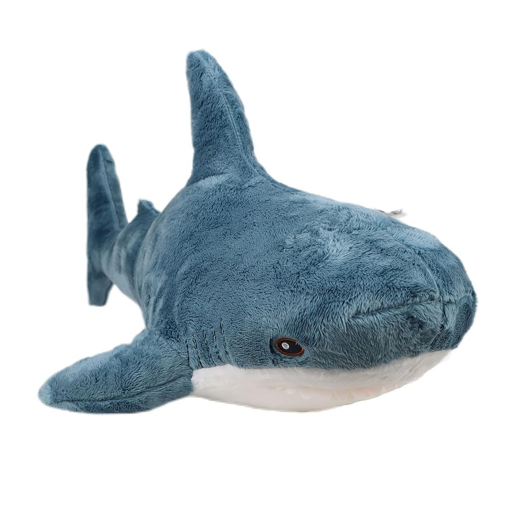 2 размера, гигантская акула, плюшевая игрушка, мягкая подушка с животными, милая синяя кукла-акула для подарков на день рождения, кукла, подарок для детей