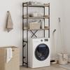 Washing Machine Shelf Sonoma Oak 67 x 25 x 163 cm Engineered Wood