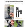 Aluminum Alloy Motorcycle Windshield Clip Mount Holder Camera Bracket Universal Motorbike Accessory For GoPro DJI OSMO Insta360 Sports Action Camera