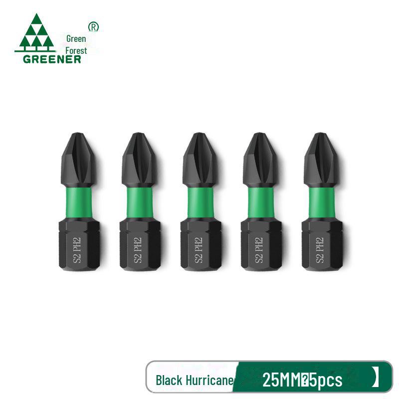 Высокопрочный магнитный набор ручной дрели крестового типа Green Forest с битами для отвертки немецкого производства