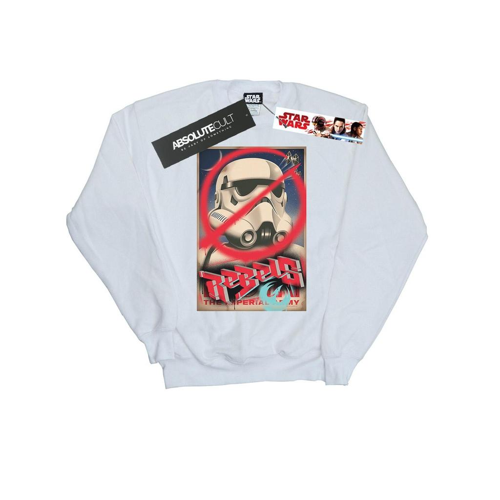 Star Wars Mens Rebels Poster Sweatshirt