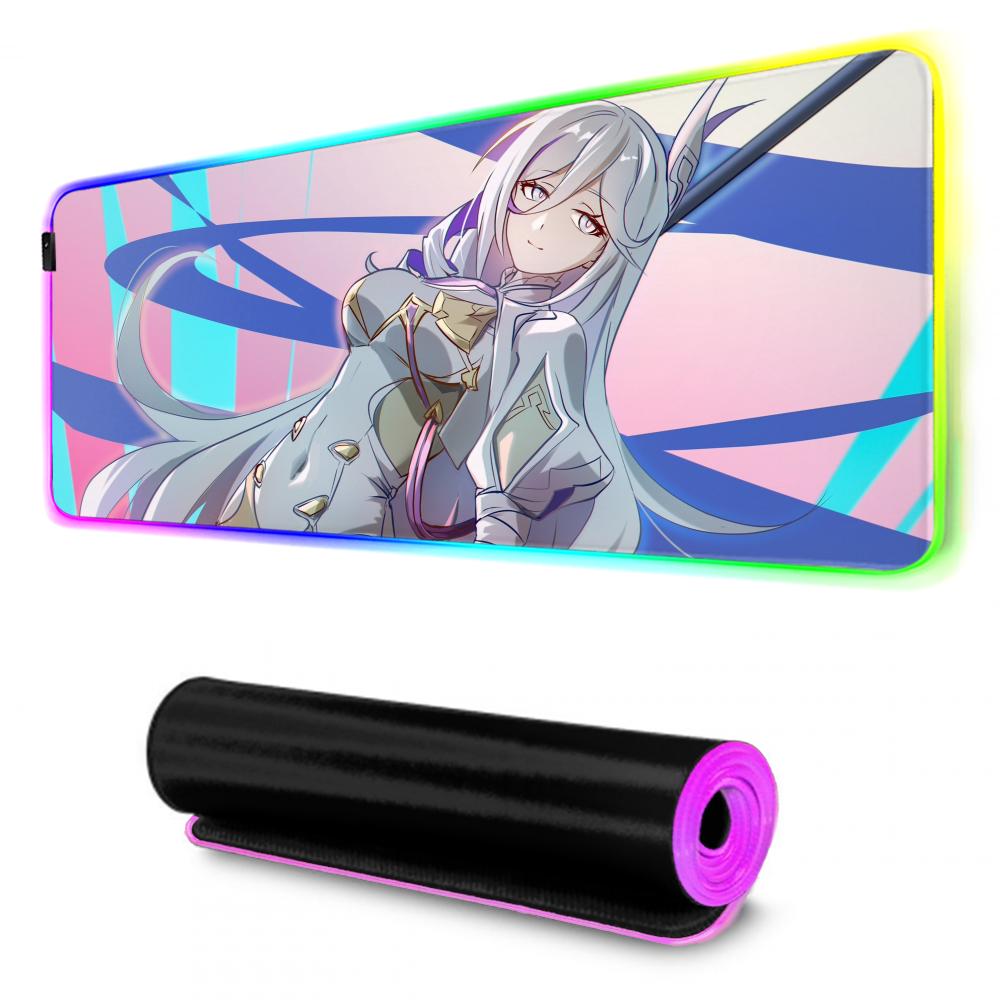 Misteln schariac Коврик для мыши RGB Игровой коврик для мыши Большой светодиодный коврик Настольный коврик для ПК Светящийся коврик для мыши Большие коврики для клавиатуры Настольный ковер С