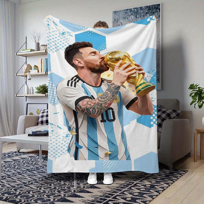 Argentina'S Victory Celebration Vibrant Artwork Blanket Soft And Comfortable Suitable For All Seasons Office Rest Blanket Air Conditioning Blanket