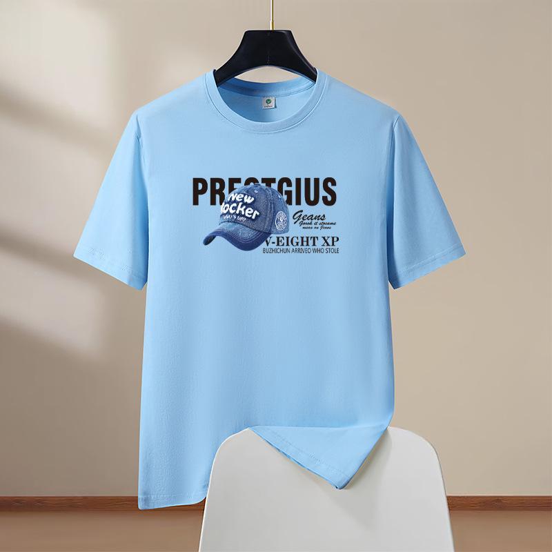 Мужская одежда, роскошные готические панк-шляпы с принтом, большие размеры, новые летние футболки для мужчин, повседневные футболки с коротким рукавом, графические футболки