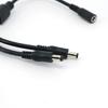 Кабель 18AWG 10A 30см DC 1 гнездо на 2 штекера Разветвитель-коннектор Адаптер питания Удлинитель 5.5x2.1мм