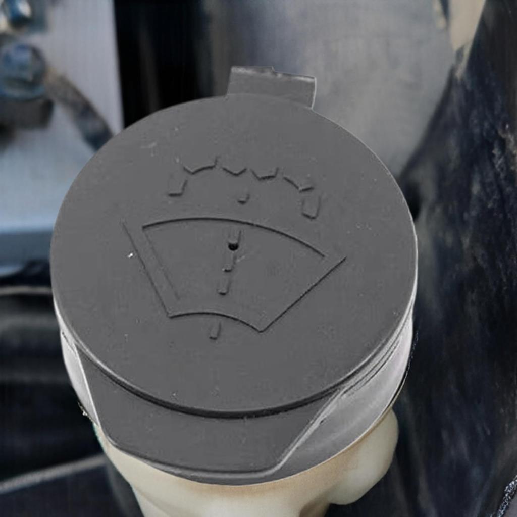 Washer Fluid Cap, Windshield Washer Fluid Tank Lid - Maintenance Vehicle Windshield Tank Bottle