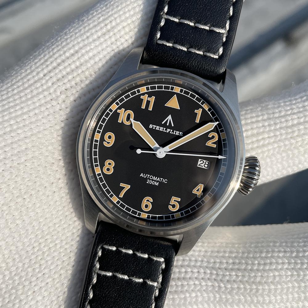 STEELFLIER Official SF750A NH35 Automatic Mechanical Watch Sapphire Crystal 20Bar Waterproof Super Luminous Luxury Dive Watches
