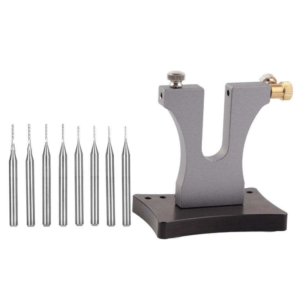 Экстрактор винтов часов из высокотвердого сплава Пластиковый ящик для хранения Инструмент для ремонта часов Ремонт ювелирных изделий