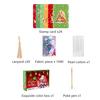 Poke Art Fabric Kids Puzzle Puncture Painting DIY Poking Drawing Dress Up Boards Christmas