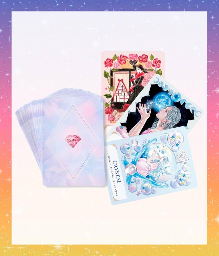 [Японский] Ангельские Кристальные Оракульные Карты с Японскими Инструкциями Карты Оракул Таро Гадание [Аутентичные]
