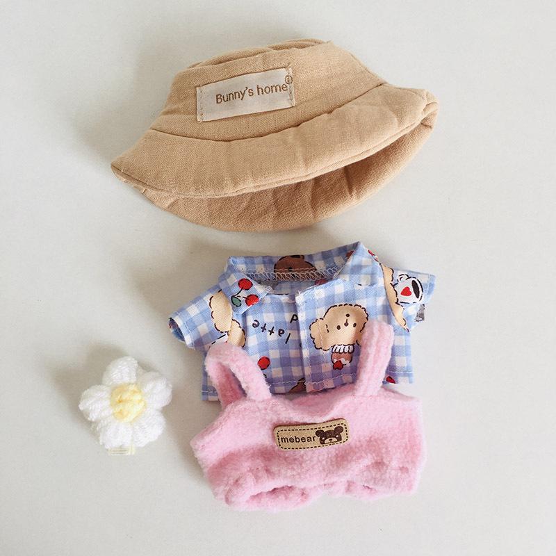 Cute 17cm Vinyl Plush Doll Outfits Blind Box - LaBuBu Pendant Dress Accessories