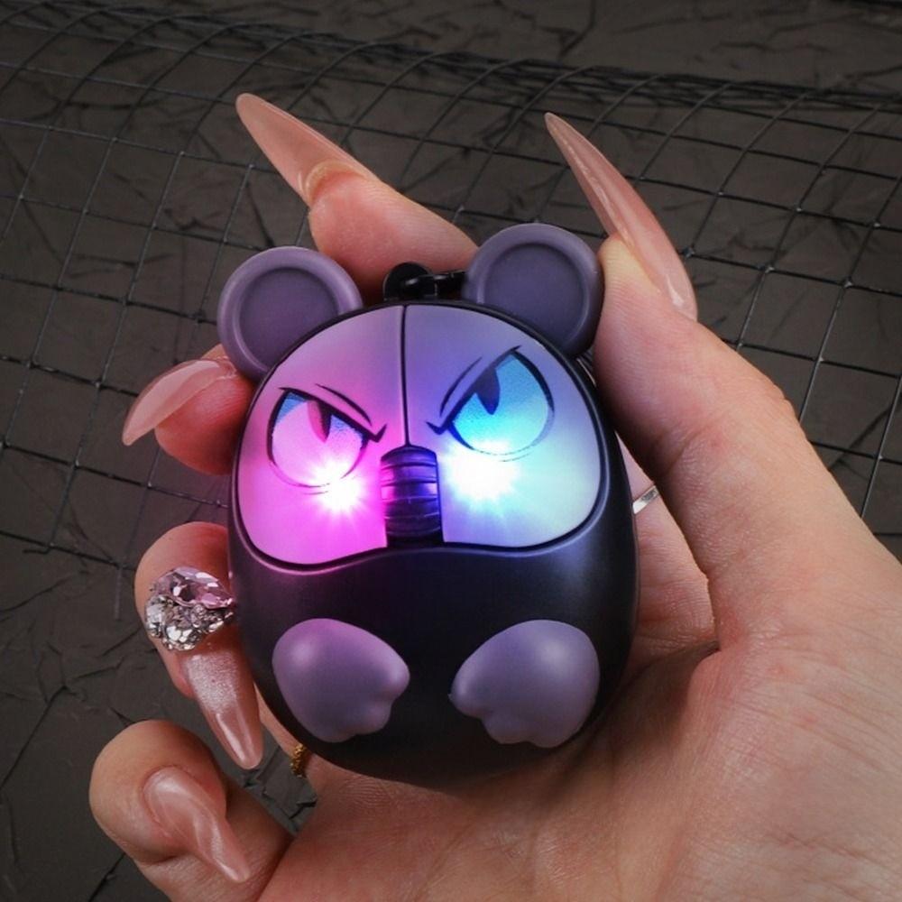 Mouse Shape Finger Keyboard Caps DIY Keyboard Hamster Keychain New Fidget Keychain Pass The Time