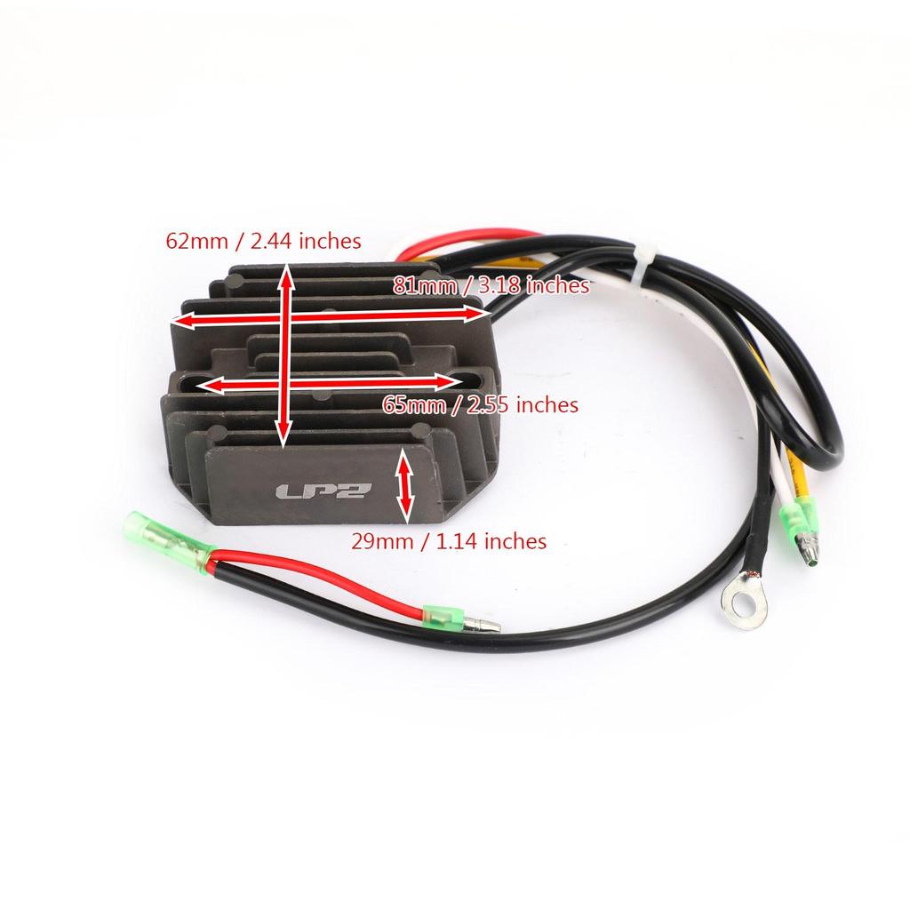 Регулятор напряжения выпрямитель для Tohatsu MFS18B2 MFS18B 2002-2008 3R3-76060-0