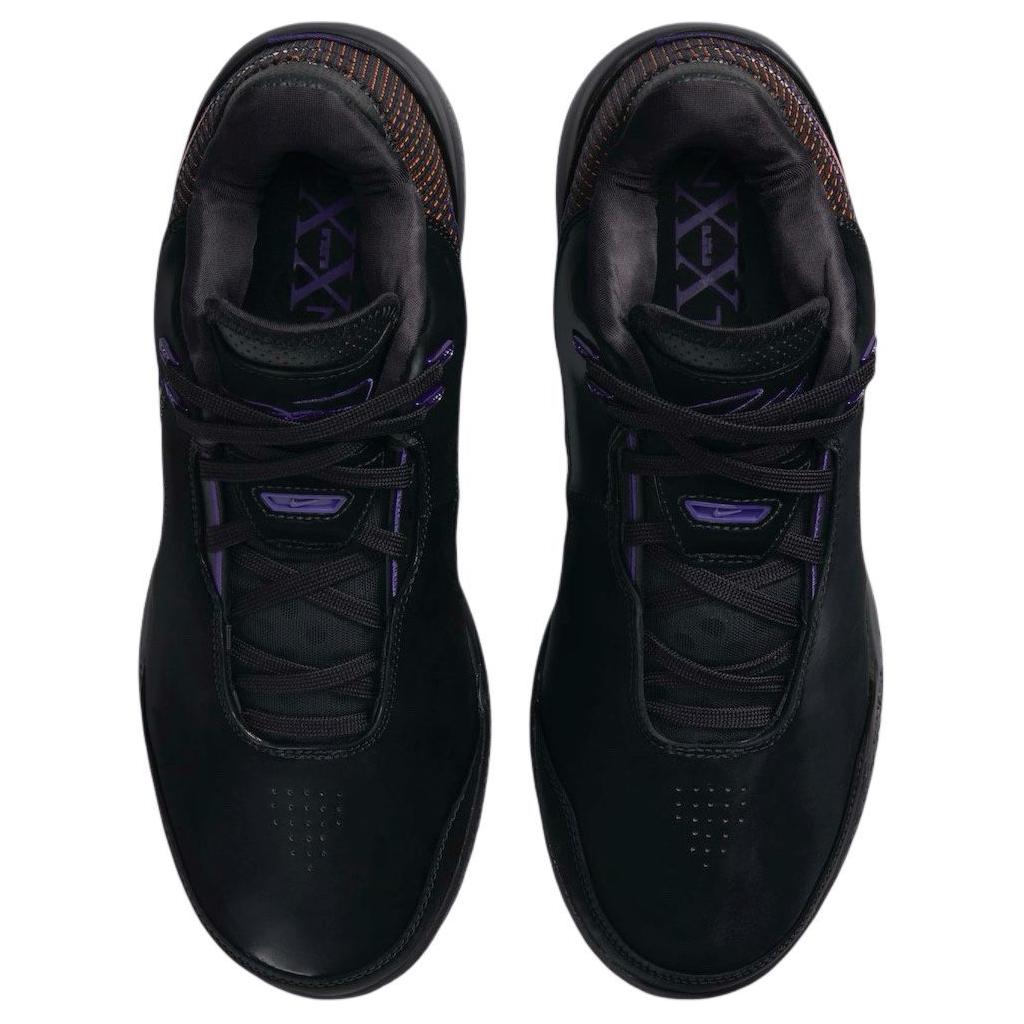 Nike Zoom LeBron NXXT Gen AMPD Diana Taurasi мужские кроссовки черные белые полевые-фиолетовые HF0714-001