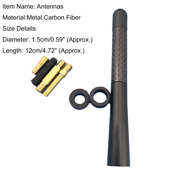 Наружная антенна Удобный кабель Легкое соединение FM/AM Модифицированная короткая радиоантенна для вождения автомобиля