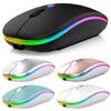 Bluetooth Dual Mode Wireless Mouse Rechargeable Silent Business Game Glow Mouses for Laptop IPad Tablet Notebook Mobile Phone Office Gaming Mouse