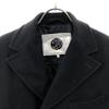 Pretty Green Wool Blend Chester Coat 4 Black Men's Used