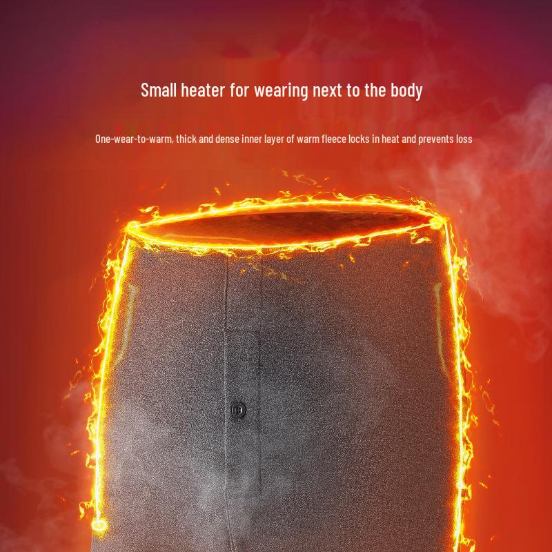 Мужские очень толстые кальсоны из шерсти тутового шелкопряда с флисовой подкладкой для осени и зимы - Теплые бесшовные брюки-базовый слой