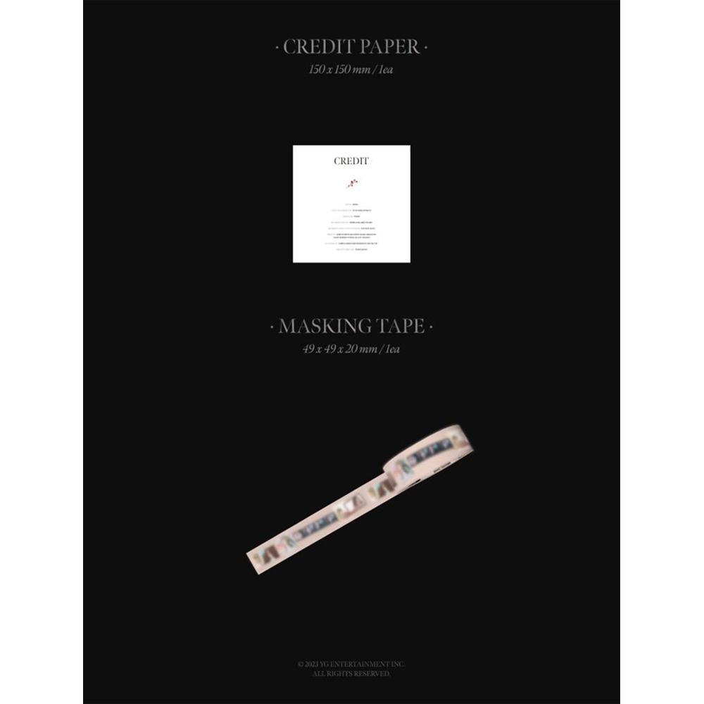 JISOO (Blackpink) - Первый сингл-альбом [ME] VINYL LP - ограниченное издание