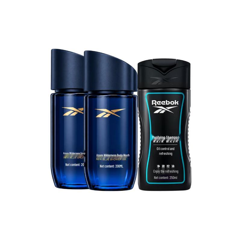 Reebok Refreshing Shower Gel and Oil-Control Shampoo Set