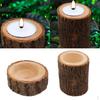 Durable Wooden Tea Light Candle Holder, Candlestick, Wedding Decoration