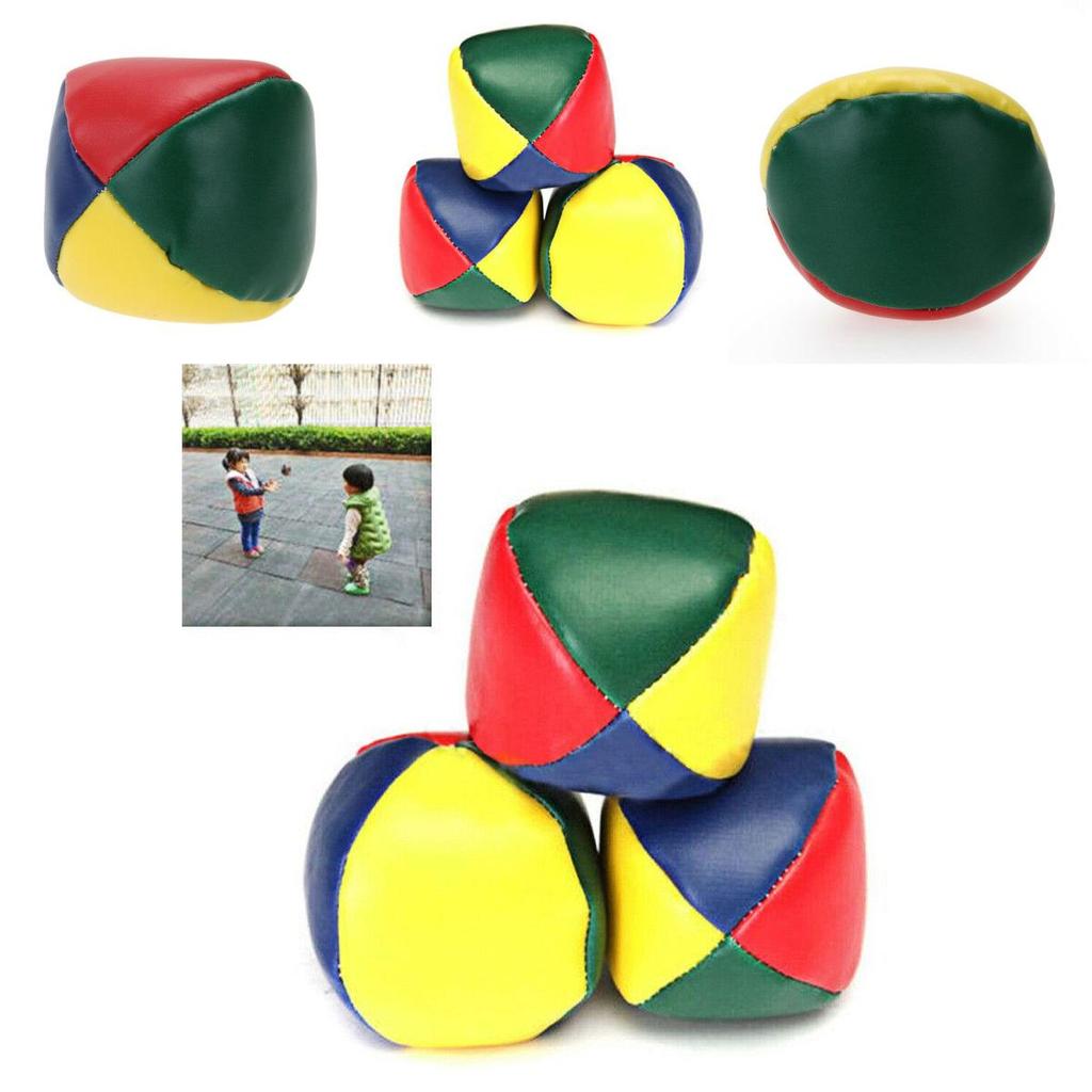 Красочный жонглирующий мяч Классический мешочек с бобами Игрушка для занятий спортом на открытом воздухе для детей Веселые занятия