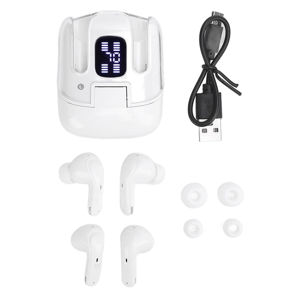 4 в 1 беспроводные наушники HIFI стерео шумоподавление Bluetooth наушники с дисплеем батареи