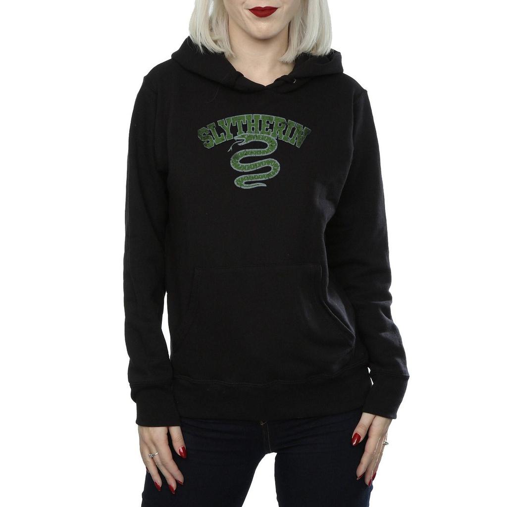 Harry Potter Womens/Ladies Slytherin Sport Emblem Hoodie