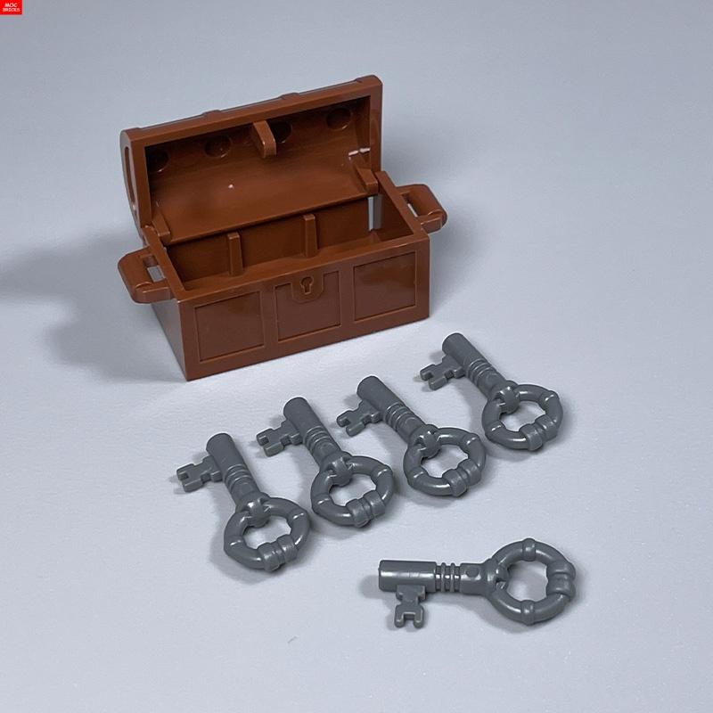 Нетоксичные Кубики Moc Утварь Слиток Монета Доллара Деньги Золото Серебро Окрашенное Золотом Драгоценный Камень Шкатулка 99563 Строительные Блоки Детские Игрушки