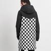 Vans Lightweight Windproof Plaid Jacket Women Jackets Black VN0A47VBBLK