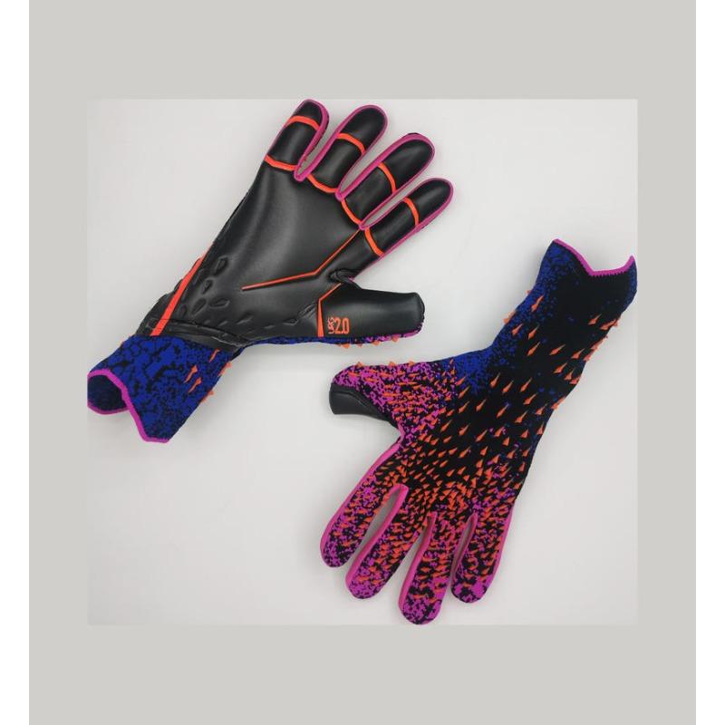 Adult Football Goalkeeper Gloves Breathable Non-Slip Full Latex Hand Guard Anti-Collision Goalkeeper Gloves