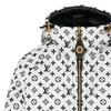 Louis Vuitton Двусторонняя нейлоновая куртка с капюшоном в полоску 1ABR9A