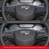 Carbon Fiber Steering Wheel Button Stickers for Cadillac XT4 (2018-2022)